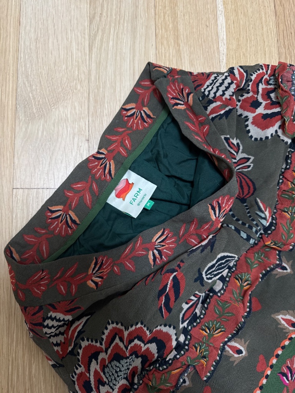 FARM Rio Ainika Floral Garden Maxi Skirt - Picture 3 of 4